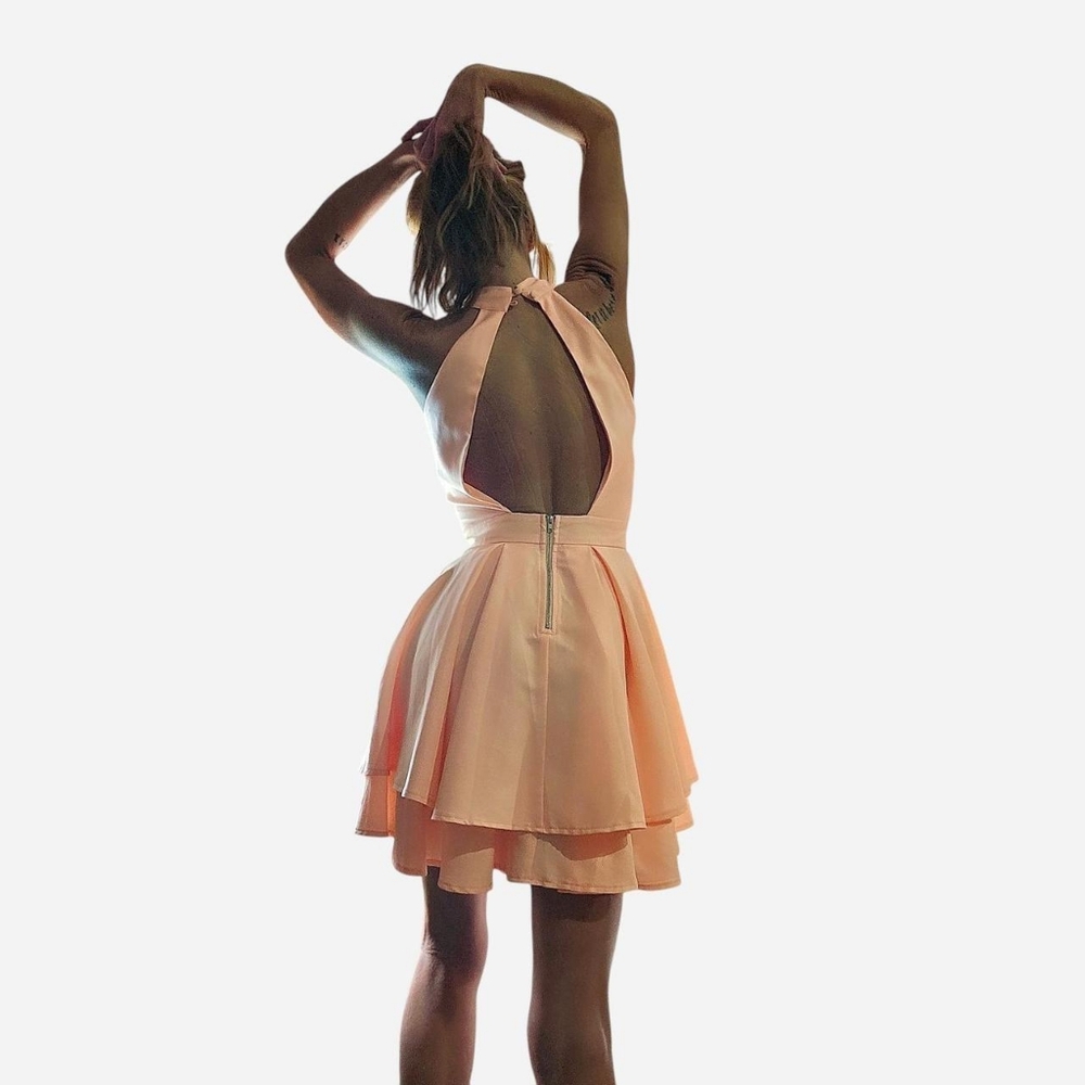 Lulu's Open Back Dress - Picture 3 of 8